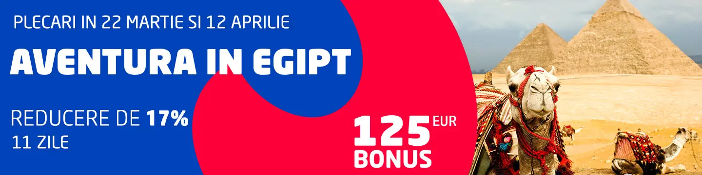 Circuit Egipt Cairo - Croaziera pe Nil - Hurghada 2020