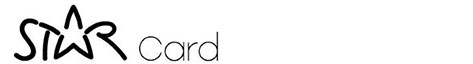 Logo Star Card