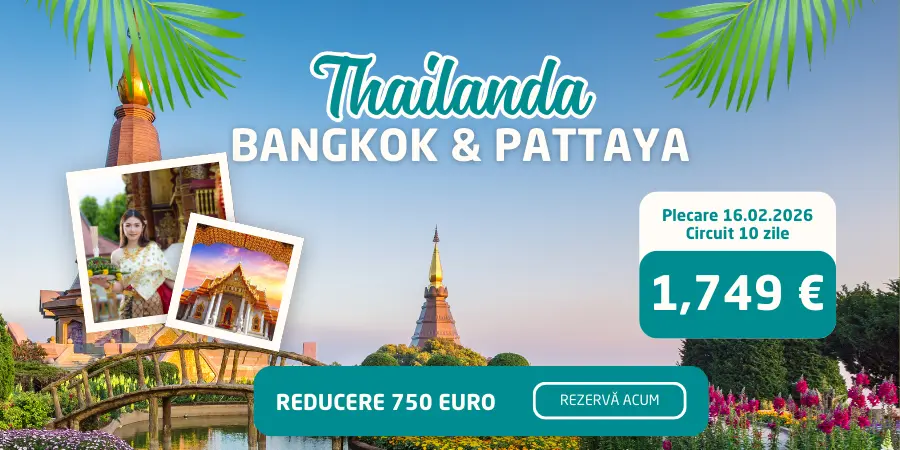 Thailanda Bangkok si Pattaya