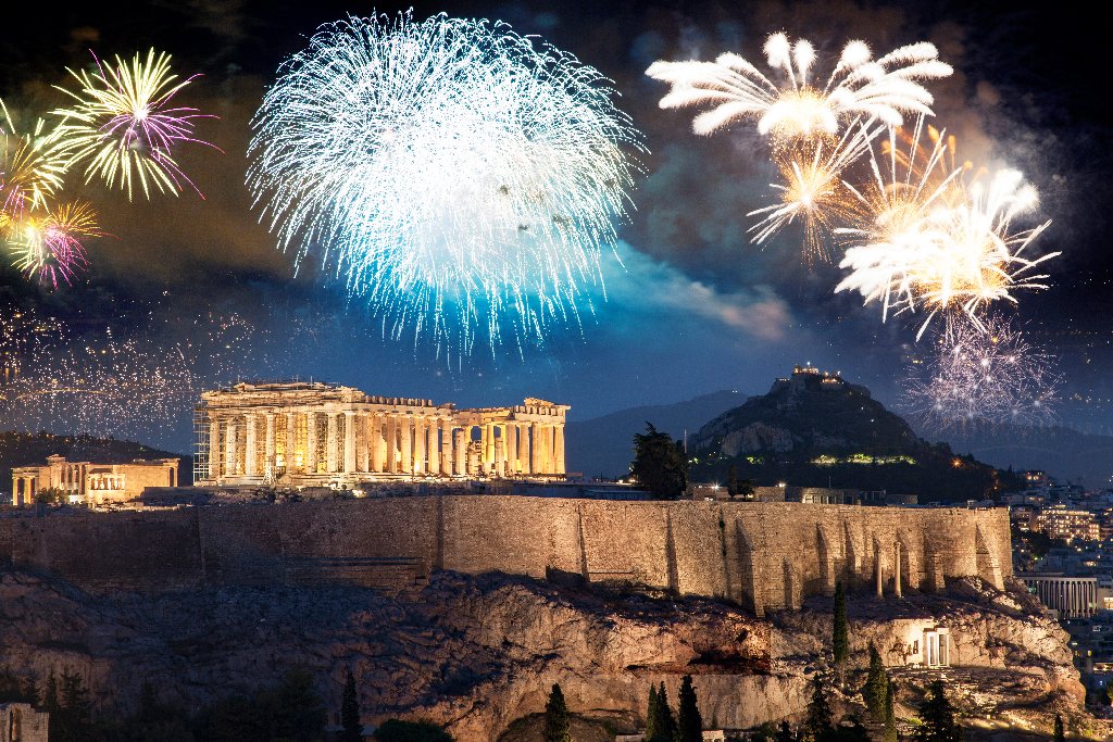 Revelion in Atena si Peloponez